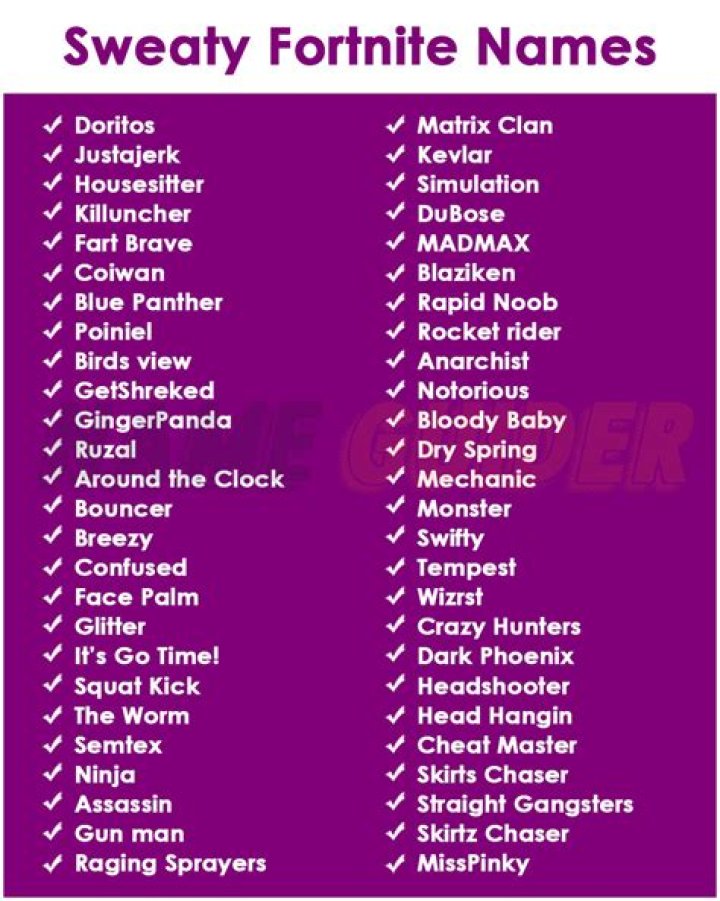 Unleashing the Power of Sweaty Fortnite Names