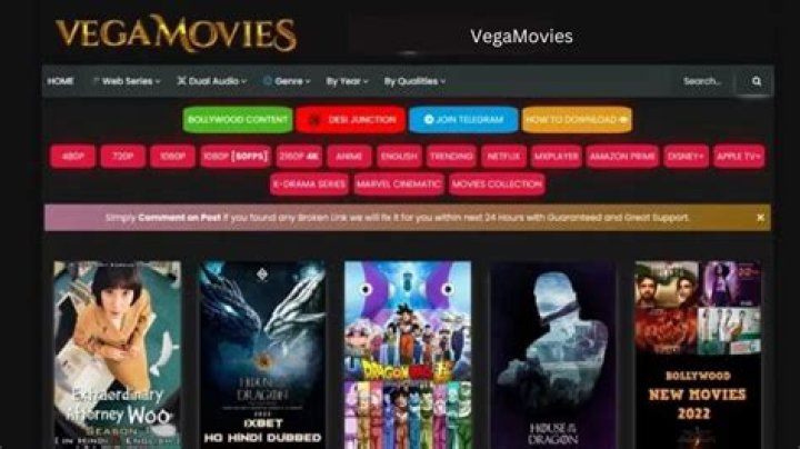 Vegamovies.st: Your Ultimate Destination for Streaming and Downloading Movies
